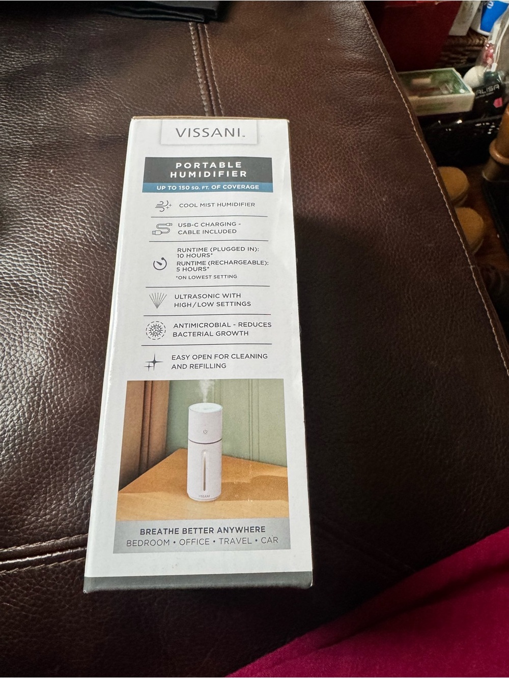 Portable Humidifier - White - Picture 3 of 3
